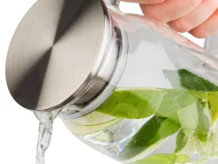 APS lasinen vesikannu teräskannella 1,5L