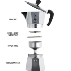 Bialetti moka express mutteripannu 9 kuppia