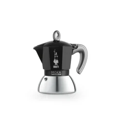Bialetti Moka Induction black mutteripannu induktiolle 2 kuppia