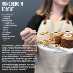 Heirol alumiininen runebergintorttumuotti