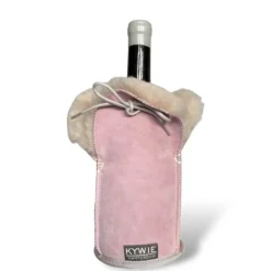 Kywie samppanjajäähdytin baby pink, nahkaa