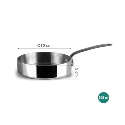 Lacor minikokoinen teräksinen paistinpannu 12cm