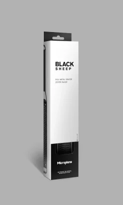 Microplane Black sheep raastin musta, kapea