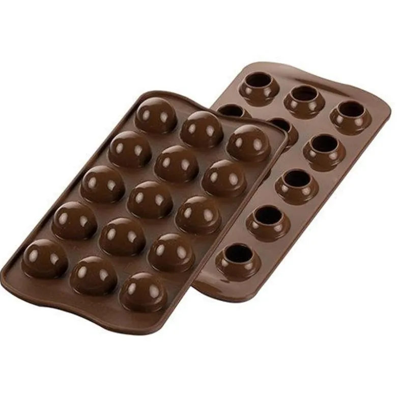 Silikomart silikoninen suklaamuotti pallo