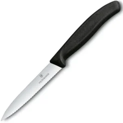 Victorinox sahalaitainen kuorimaveitsi 10cm, fibrox