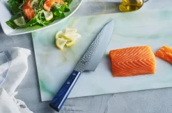 Yaxell Blue Breeze santoku kokkiveitsi 16,5cm
