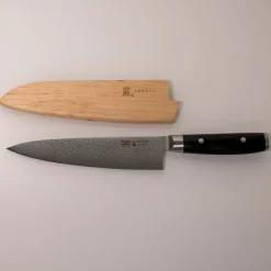 Yaxell puinen teräsuoja 20cm kokkiveitselle