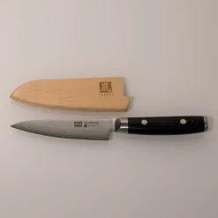 Yaxell puinen teräsuoja 12cm vihannesveitselle