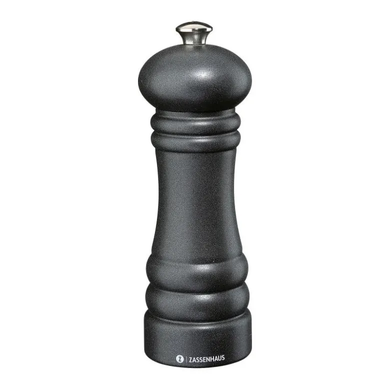 Zassenhaus Berlin suolamylly 18cm, mattamusta
